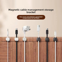 Magnetic Cable Organizer Clip for Desk and Car