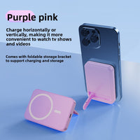 Ultra-Thin Magnetic Stand Wireless Power Bank